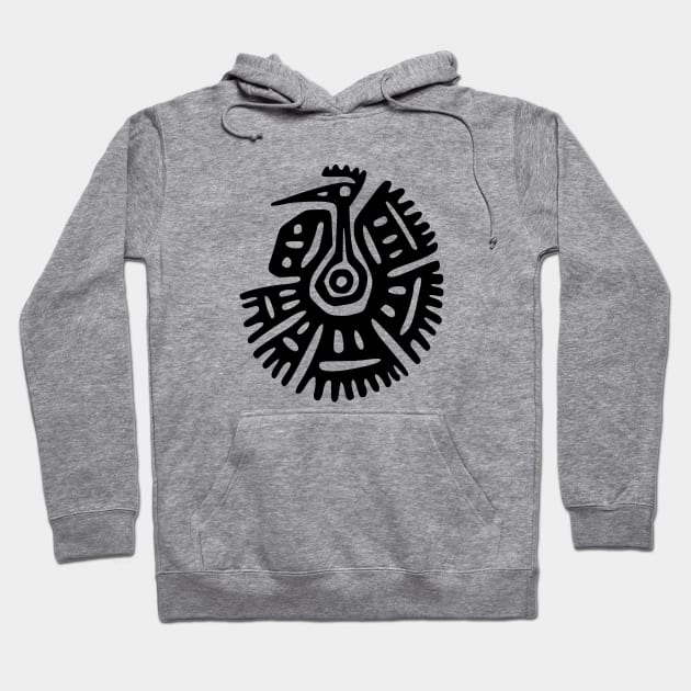 Aztec Turkey Vulture Hoodie by Queen of the Minivan